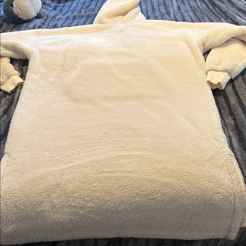 UGG Cozy Cream Hooded lounge robe , absolutely perfect condition XL - Picture 6 of 6